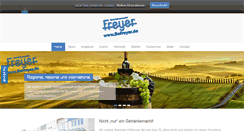Desktop Screenshot of befreyer.de